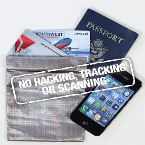 ShieldSak RFID Blocking Tablet Bag – Privacy Protection Sleeve | Made in USA LOKSAK