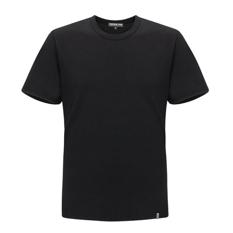 Shore Pine Relaxed Fit Navy Peony T-Shirt – Eco-Friendly Cotton | Made in USA Fireside Pine  Men's Shirt