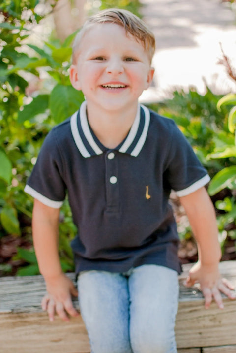 Short Sleeve Polo Shirt GeffenBaby.com 