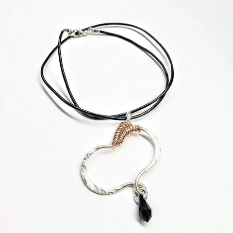 Silver Butterfly Wing Survivor Awareness Necklace – Handmade Jewelry | Made in USA Alexa Martha Designs  Necklace