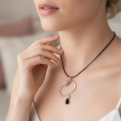 Silver Butterfly Wing Survivor Awareness Necklace – Handmade Jewelry | Made in USA Alexa Martha Designs  Necklace