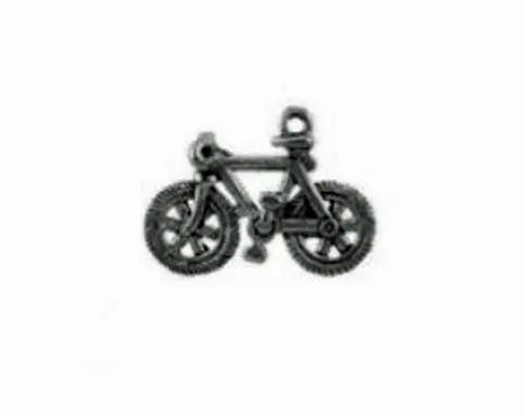 Silver Pewter Bicycle Charm - Perfect for Cycling Enthusiasts Michelle Marie Boutique  Charms and Pendants