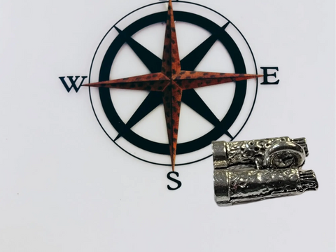 Silver Pewter Binocular Charm Jewelry Michelle Marie Boutique  Charms and pendants