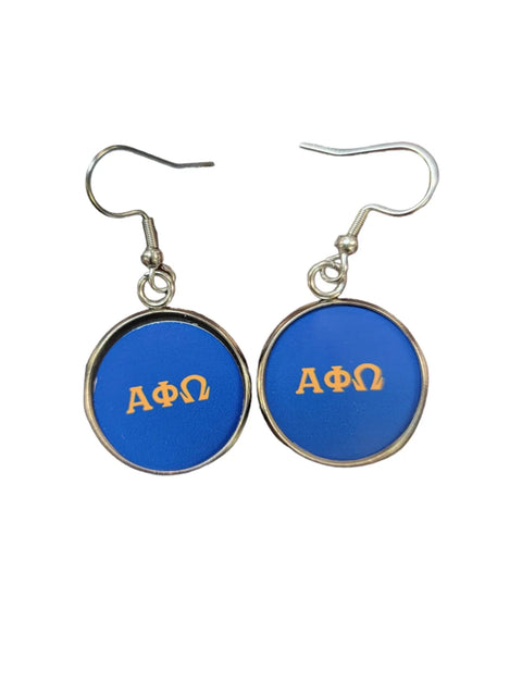 Silver Plated Stainless Steel Alpha Phi Omega Jewelry Set Michelle Marie Boutique  Jewelry