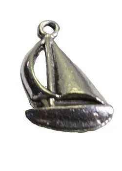 Silver Sailboat Charm Michelle Marie Boutique  Charms and Pendants