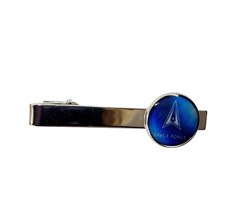 Silver-Tone Space Force Tie Clip – Modern Men’s Celestial Accessory | Made in USA with Durable Design and Easy Clip Mechanism Michelle Marie Boutique 
