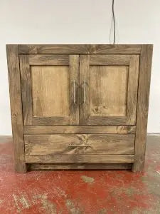 Single Sink Bathroom Vanity – Custom Wood Cabinet With Drawer | Made in USA | Model #1092 Limitless Woodworking  item
