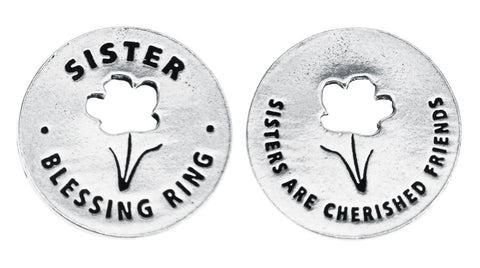 Sister Blessing Ring Charm Whitney Howard Designs  Blessing Ring