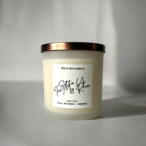 Sittin' Up in My Room Candle Wick and Glow Candle Company™  Candles