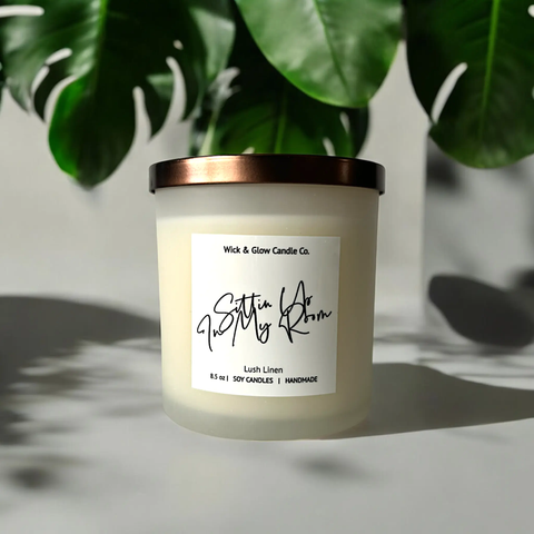Sittin' Up in My Room Candle Wick and Glow Candle Company™  Candles