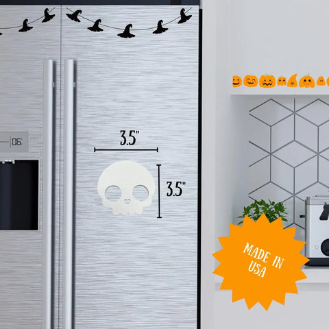 Skull Parent Magnet – Unique Magnetic Decor | Made in USA Chatelet Manufacturing 