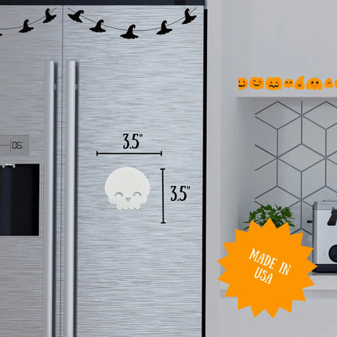 Skull Parent Magnet – Unique Magnetic Decor | Made in USA Chatelet Manufacturing 