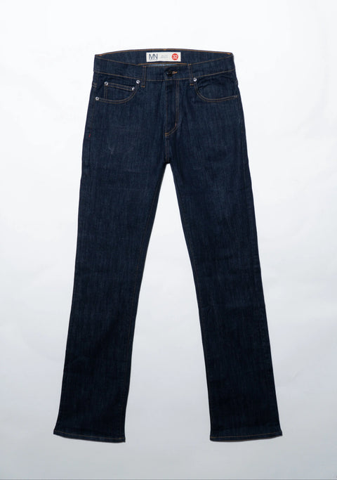 Slim Flare Boot Cut Jeans 34 Inch Inseam – Dark Wash Denim | Made in USA Marc Nelson  Denim Jeans