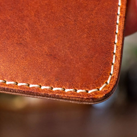 Slim Leather Wallet – Crafted Signature 6 Pocket | Made in USA by KC Laser Co KC Laser Co 