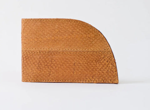 Slim Salmon Leather Front Pocket Wallet – Lightweight RFID Blocker | Made in USA by Rogue Industries Rogue Industries  Wallet