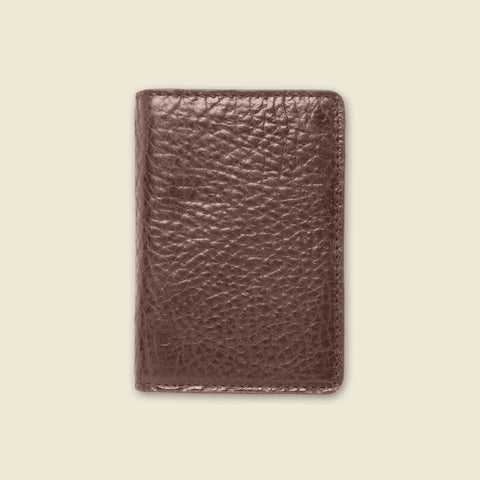 Small Bifold Leather Wallet – Minimalist Design | Handmade in USA CASUPO  Zipper Wallet