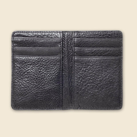 Small Bifold Leather Wallet – Minimalist Design | Handmade in USA CASUPO  Zipper Wallet