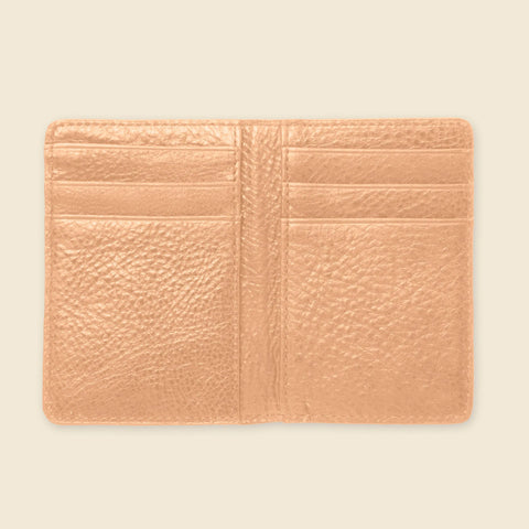 Small Bifold Leather Wallet – Minimalist Design | Handmade in USA CASUPO  Zipper Wallet