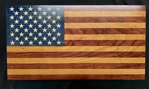 Small Concealment Box 18.75 Inch Cherry Hardwood – Handcrafted Storage Solution | Made in USA American Grains LLC 