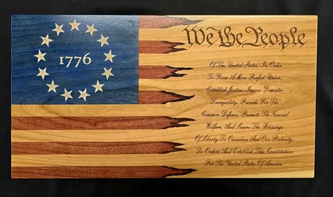Small Concealment Box 18.75 Inch Cherry Hardwood – Handcrafted Storage Solution | Made in USA American Grains LLC 