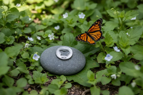 Smile Meditation Stone – Handcrafted River Rock Keepsake for Daily Joy and Positivity | Whitney Howard Designs | Made in USA Whitney Howard Designs  Meditation Stones