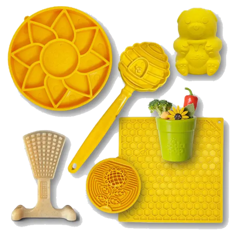 SodaPup Dog Enrichment Starter Pack – Interactive Slow Feeder Toys and Lick Mats for Power Chewers | Made in USA SodaPup  Enrichment Dog Toys