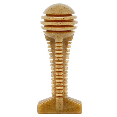 SodaPup Honey Bone Nylon Dog Chew Toy – Durable Dental Tower | Made in USA SodaPup  Nylon Dog Toys