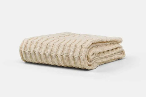 Soft Knitted Cotton Baby Blanket – Lightweight & Cozy | USA Made by American Blossom Linens American Blossom Linens  Blankets