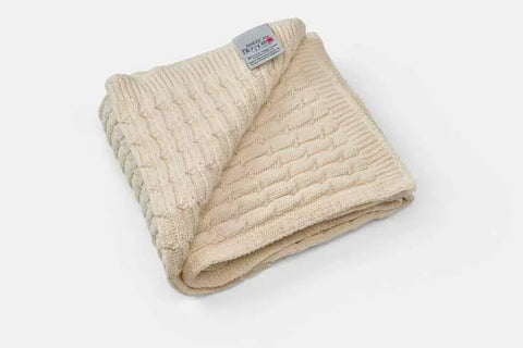 Soft Knitted Cotton Baby Blanket – Lightweight & Cozy | USA Made by American Blossom Linens American Blossom Linens  Blankets