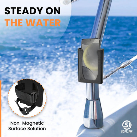 SoftJaw Rugged Magnetic Phone Mount – Universal Grip | Made in USA Chatelet Manufacturing 