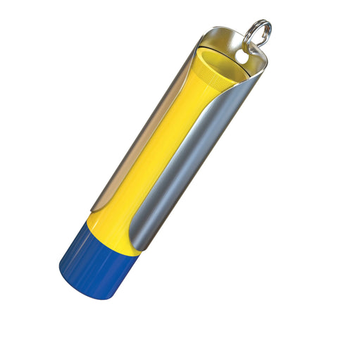 Solid Metal Lip Balm Keychain Holder With Dial Protection | Made in USA by Tallac House Tallac House