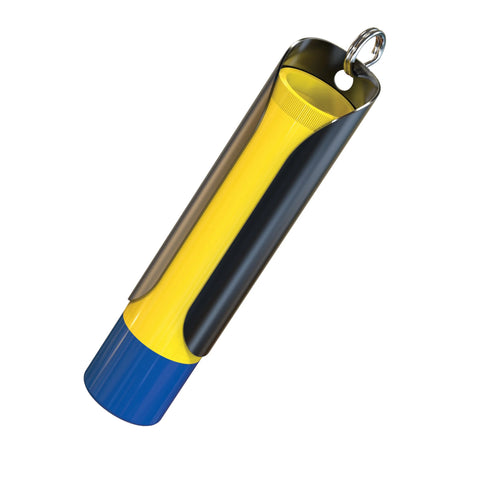 Solid Metal Lip Balm Keychain Holder With Dial Protection | Made in USA by Tallac House Tallac House