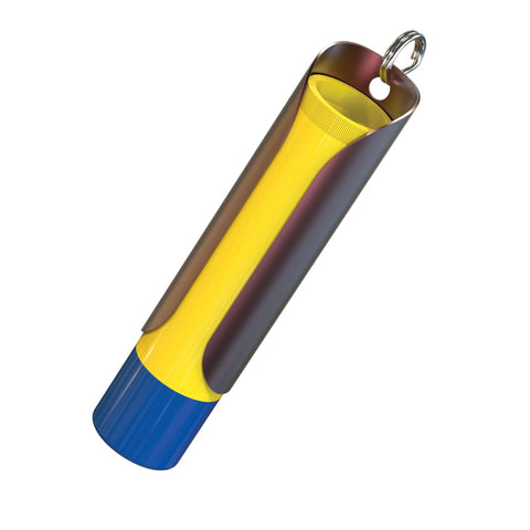 Solid Metal Lip Balm Keychain Holder With Dial Protection | Made in USA by Tallac House Tallac House