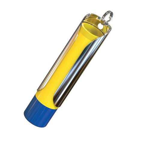 Solid Metal Lip Balm Keychain Holder With Dial Protection | Made in USA by Tallac House Tallac House