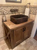 Solid Wood Single Sink Vanity Cabinet – Custom Bathroom Storage | Made in USA | MODEL 1125 Limitless Woodworking  item