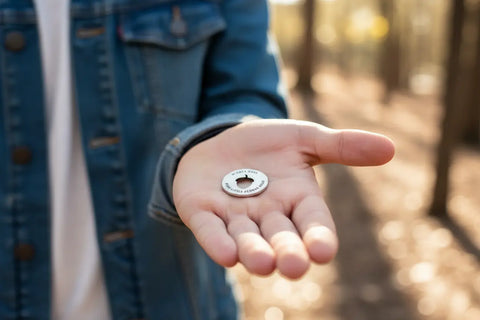 Son Blessing Pewter Ring Charm – Inspirational Acorn Design Pocket Token | Handcrafted in USA Whitney Howard Designs  Blessing Ring