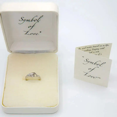 Soulmate Ring | .925 Sterling Silver | 💙&Nbsp;Sapphire CZ Stone | Sizes&nbsp;5,&nbsp;6,&nbsp;7,&nbsp;8 Symbol of Love Jewelry  Ring