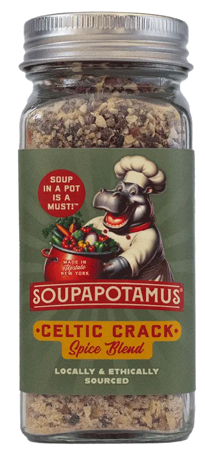 SoupaPOTamus Celtic Crack All-Natural Seasoning Blend 3 oz – Bold Flavor for Meats & Veggies | Made in USA SoupaPOTamus  item
