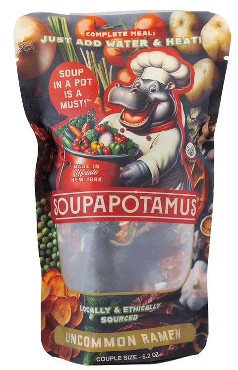 SoupaPOTamus Vegan Uncommon Ramen Dehydrated Soup – Family Size 11.3 Oz – Plant-Based Broth | Made in USA SoupaPOTamus  item