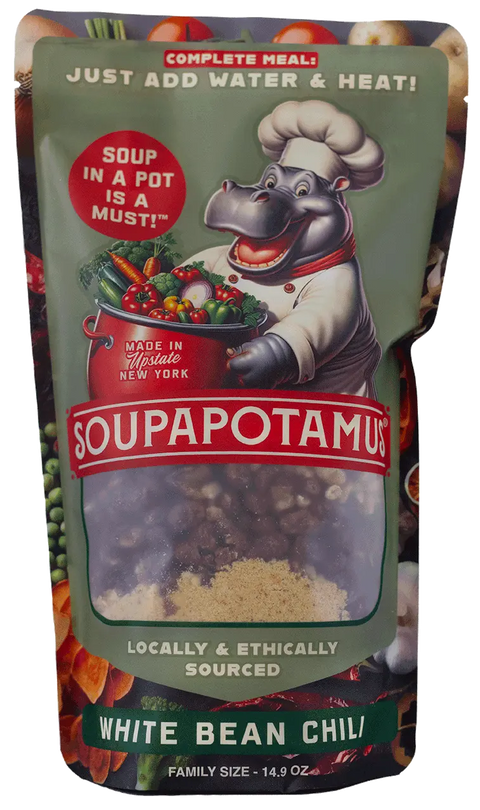 SoupaPOTamus White Bean Chili Dehydrated Soup – Protein-Rich, Quick Prep | Made in USA SoupaPOTamus  item