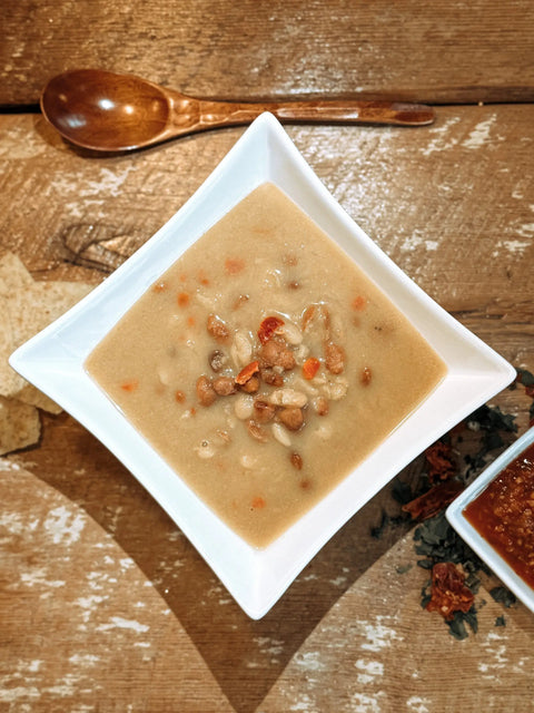 SoupaPOTamus White Bean Chili Dehydrated Soup – Protein-Rich, Quick Prep | Made in USA SoupaPOTamus  item