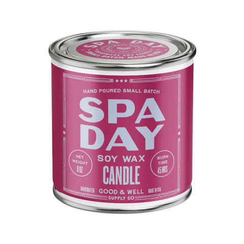 Spa Day Happy Place Candle Good & Well Supply Co.  Candles