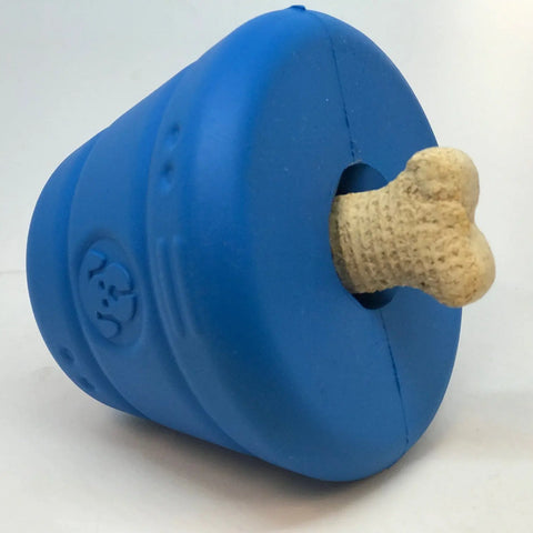 Space Capsule EDispenser: Ultra-Durable Chew Toy & Enrichment Feeder SodaPup  Rubber Dog Toys