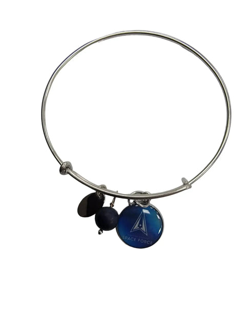 Space Force Bangle Bracelet, Officially Licensed Stainless Steel, Perfect Gift for Military Lovers, Durable and Long-Lasting Michelle Marie Boutique  Bracelet