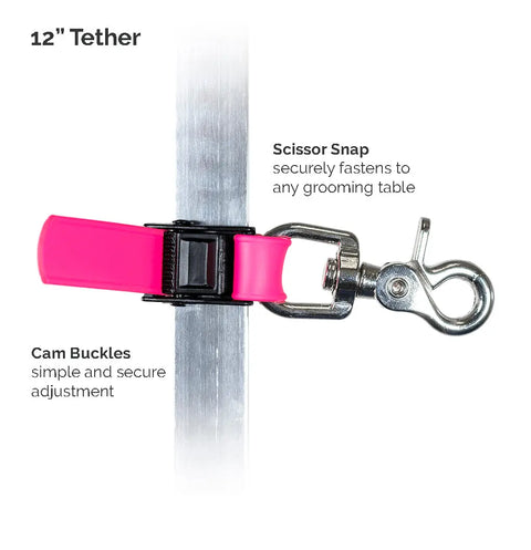 Sparky's Choice Grooming Safety Tether Auburn Leathercrafters  item