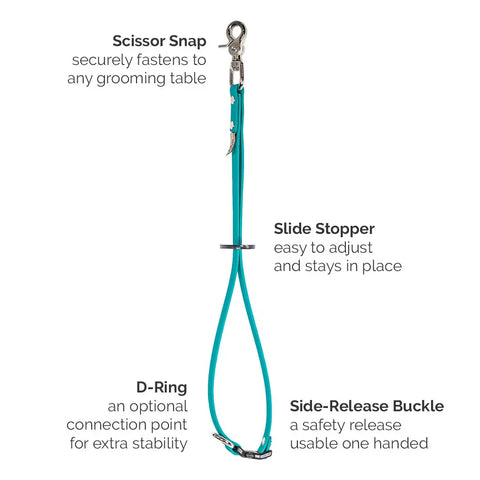 Sparky’s Premium Pet Grooming Loop 1/2 Inch x 18 or 24 Inch – Secure Design with Extra Ring | Made in USA Auburn Leathercrafters  item