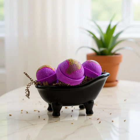 Spell Bound Floral Scented 2 Inch Round Bath Bomb – 2.5 Oz Handmade Bath Additive | Made in USA Bath Bums  bath bomb