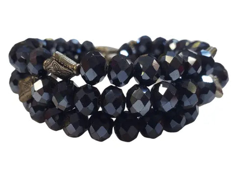 Spiral Crystal Wrap Bracelet – One Size Fits All – Michelle Marie Boutique | Made in USA Handcrafted Jewelry Michelle Marie Boutique  Bracelet