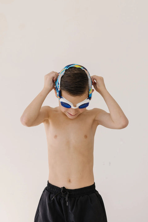 Splash Place Bolt Swim Goggles – Anti-Fog, Tangle-Free Strap, One Size Fits All | Handmade in USA Splash Place  Swim Goggles