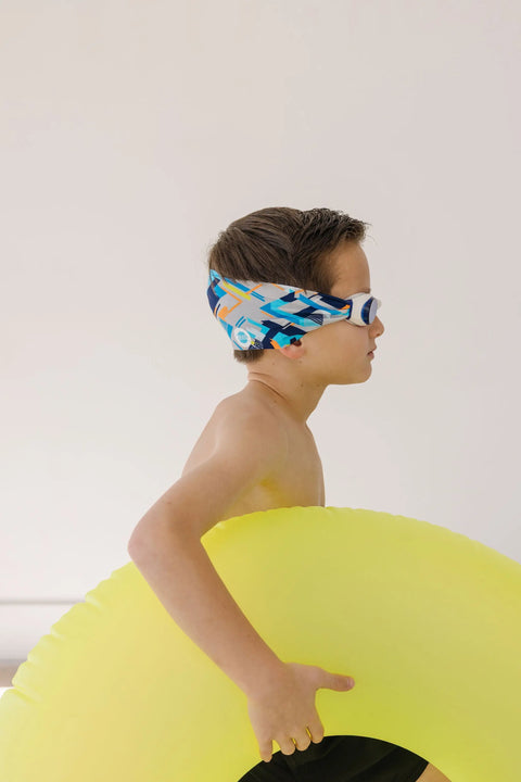 Splash Place Bolt Swim Goggles – Anti-Fog, Tangle-Free Strap, One Size Fits All | Handmade in USA Splash Place  Swim Goggles